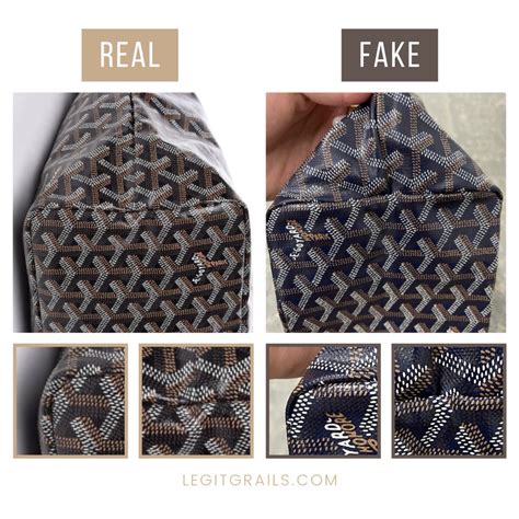 how to spot a goyard fake|authentic goyard tote.